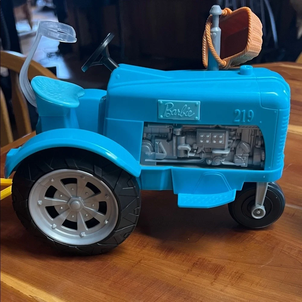 Barbie Sweet Orchard Farm Tractor with Dog